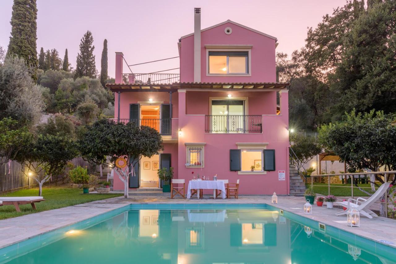 Villa Casa Elisabetta Corfu Kynopiástai Exterior foto